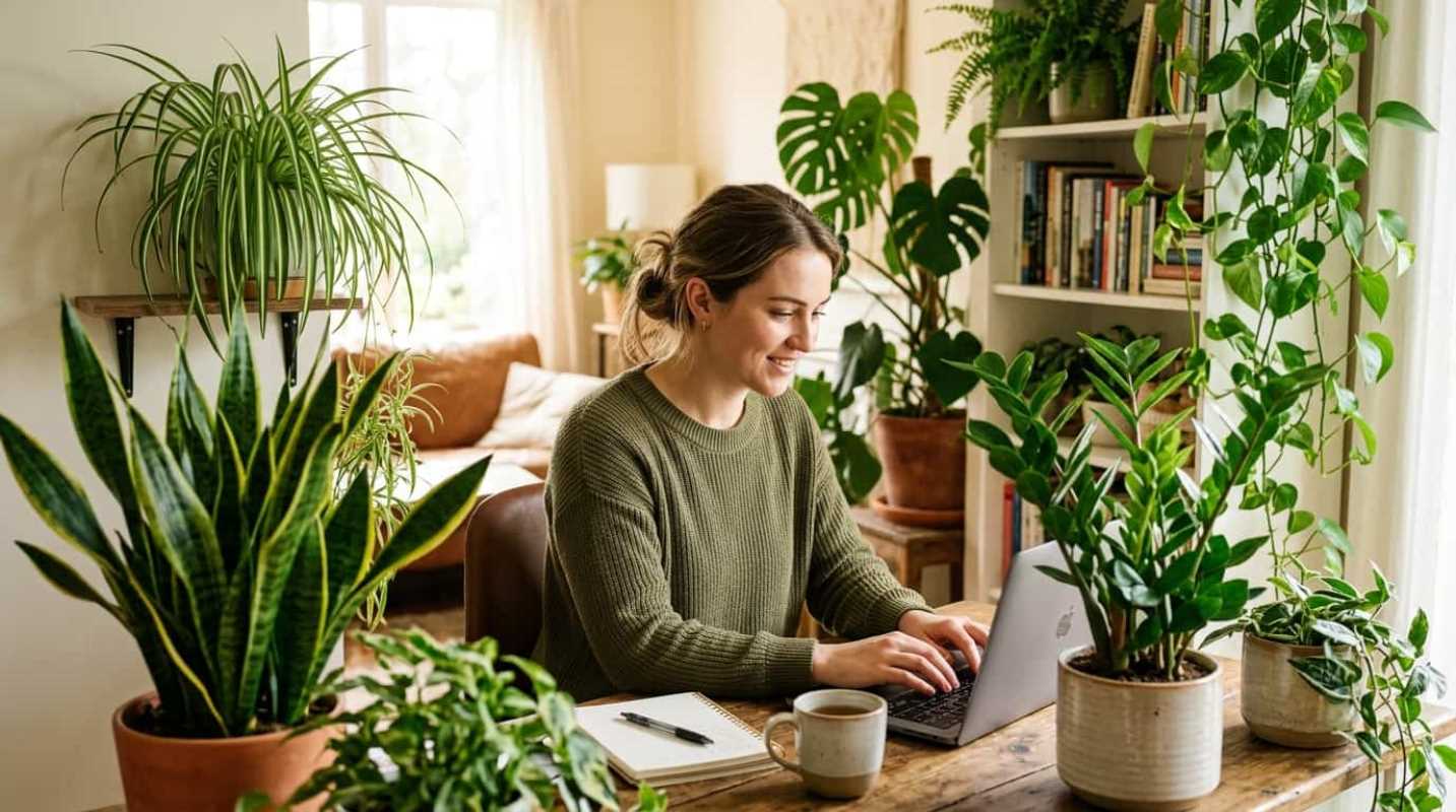 The Best Indoor Plants That Improve Focus and Air Quality